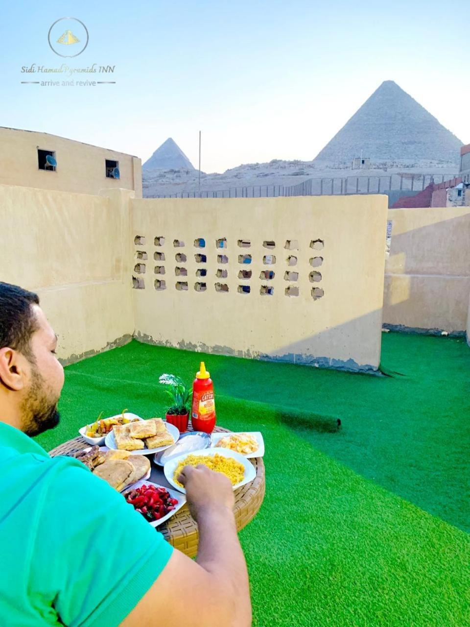 Sidi Hamad Pyramids View Hotel Kafret el-Gabal Buitenkant foto
