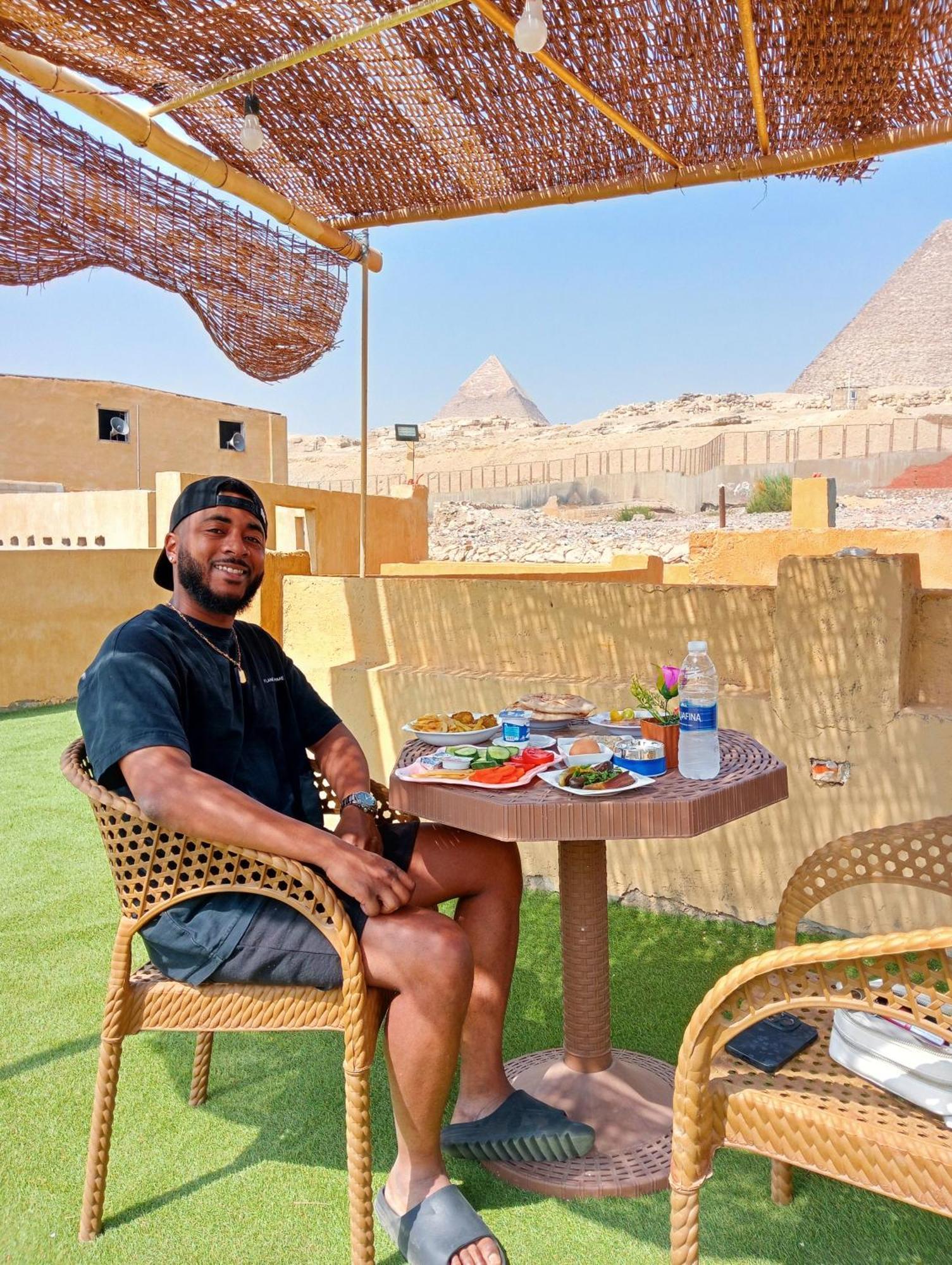 Sidi Hamad Pyramids View Hotel Kafret el-Gabal Buitenkant foto