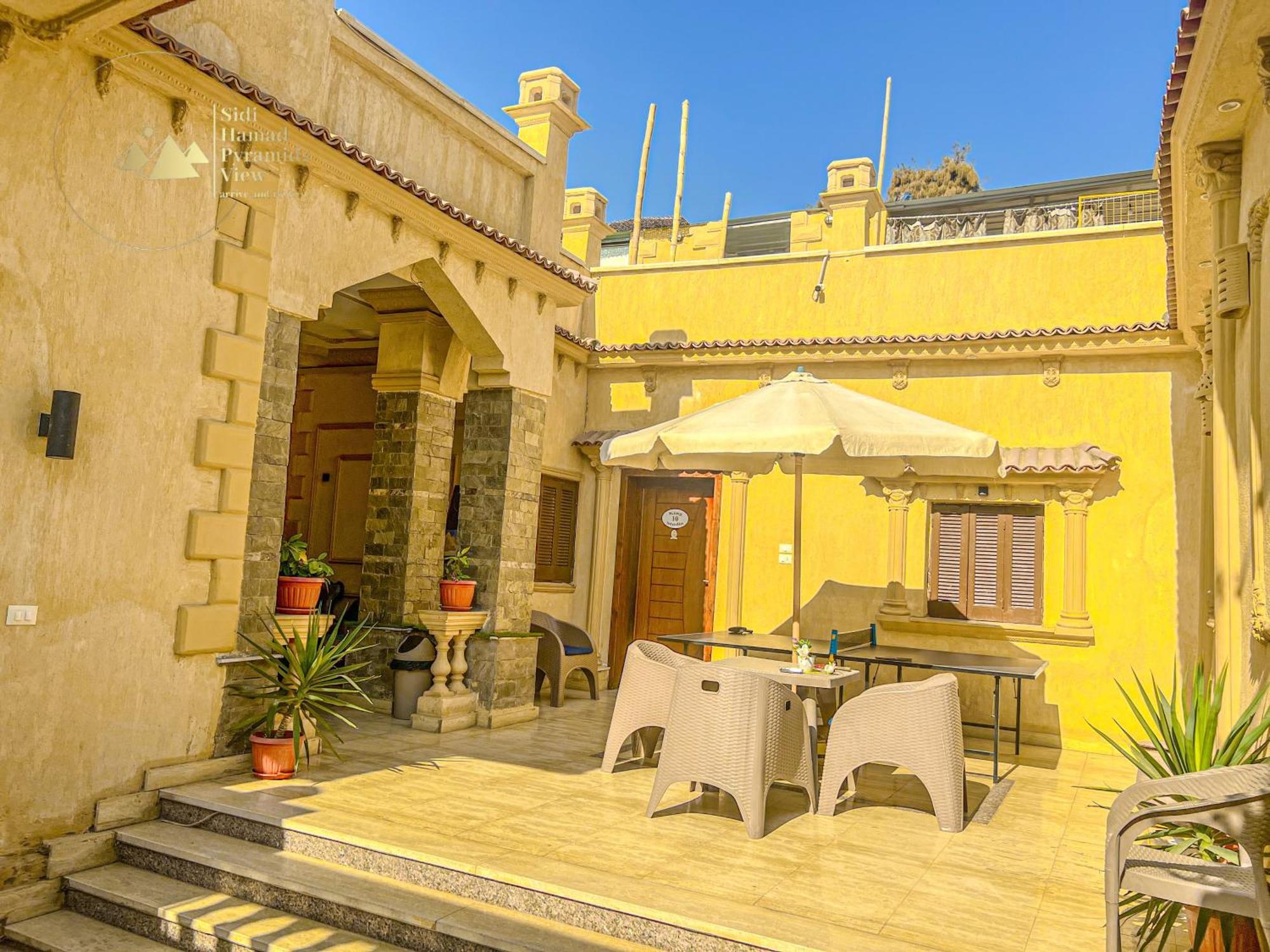 Sidi Hamad Pyramids View Hotel Kafret el-Gabal Buitenkant foto