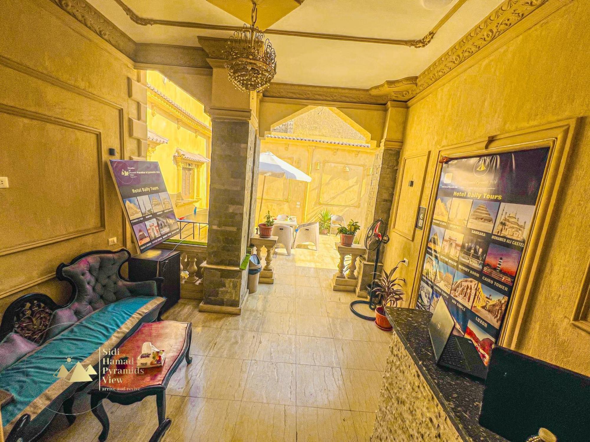 Sidi Hamad Pyramids View Hotel Kafret el-Gabal Buitenkant foto