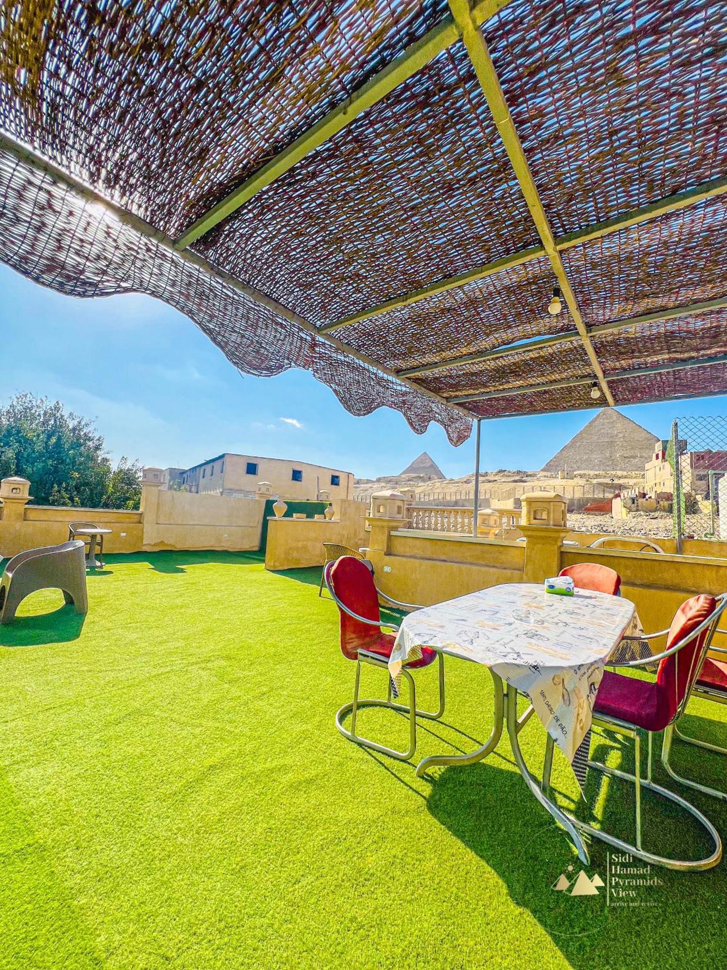 Sidi Hamad Pyramids View Hotel Kafret el-Gabal Buitenkant foto