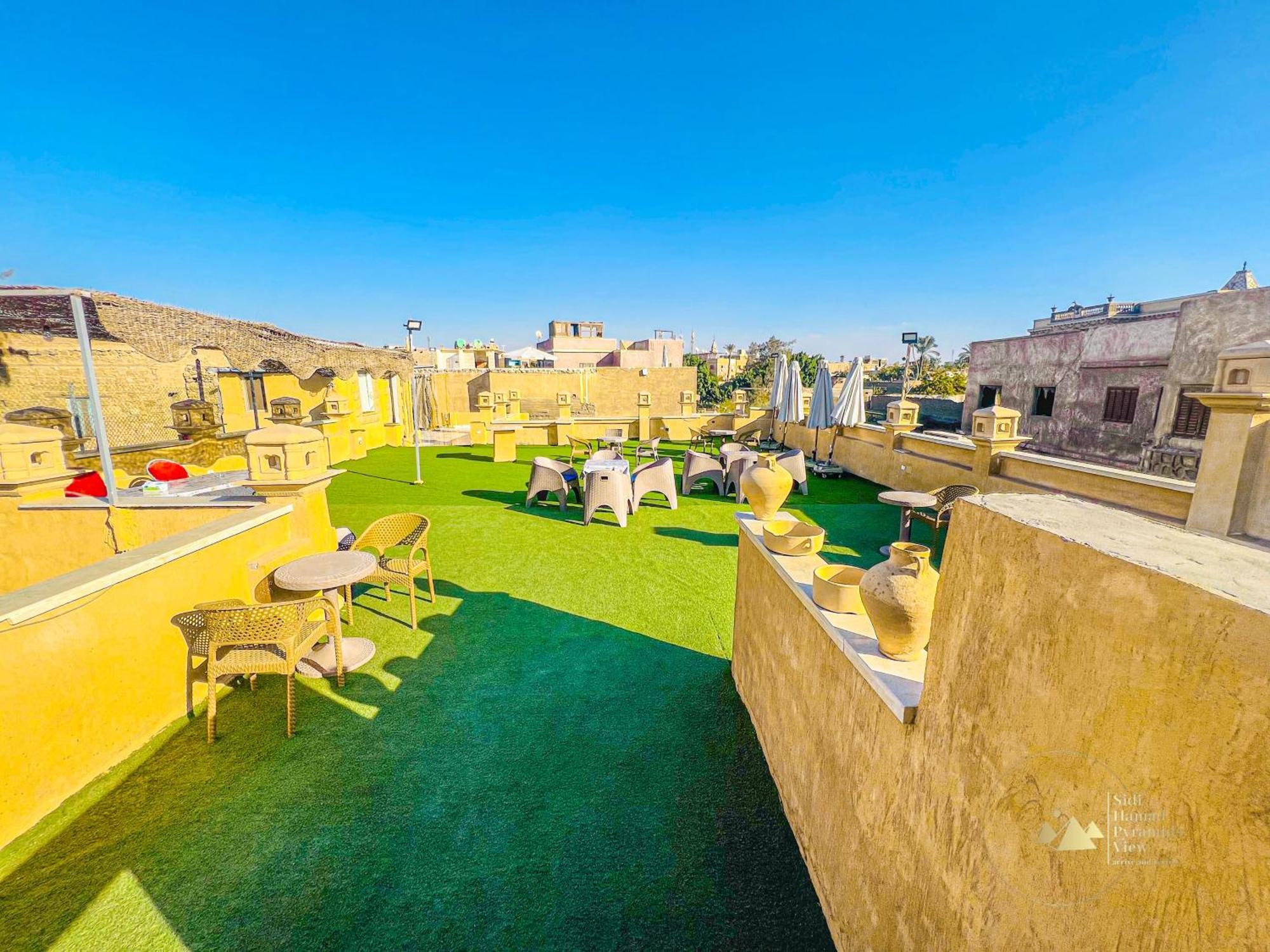 Sidi Hamad Pyramids View Hotel Kafret el-Gabal Buitenkant foto