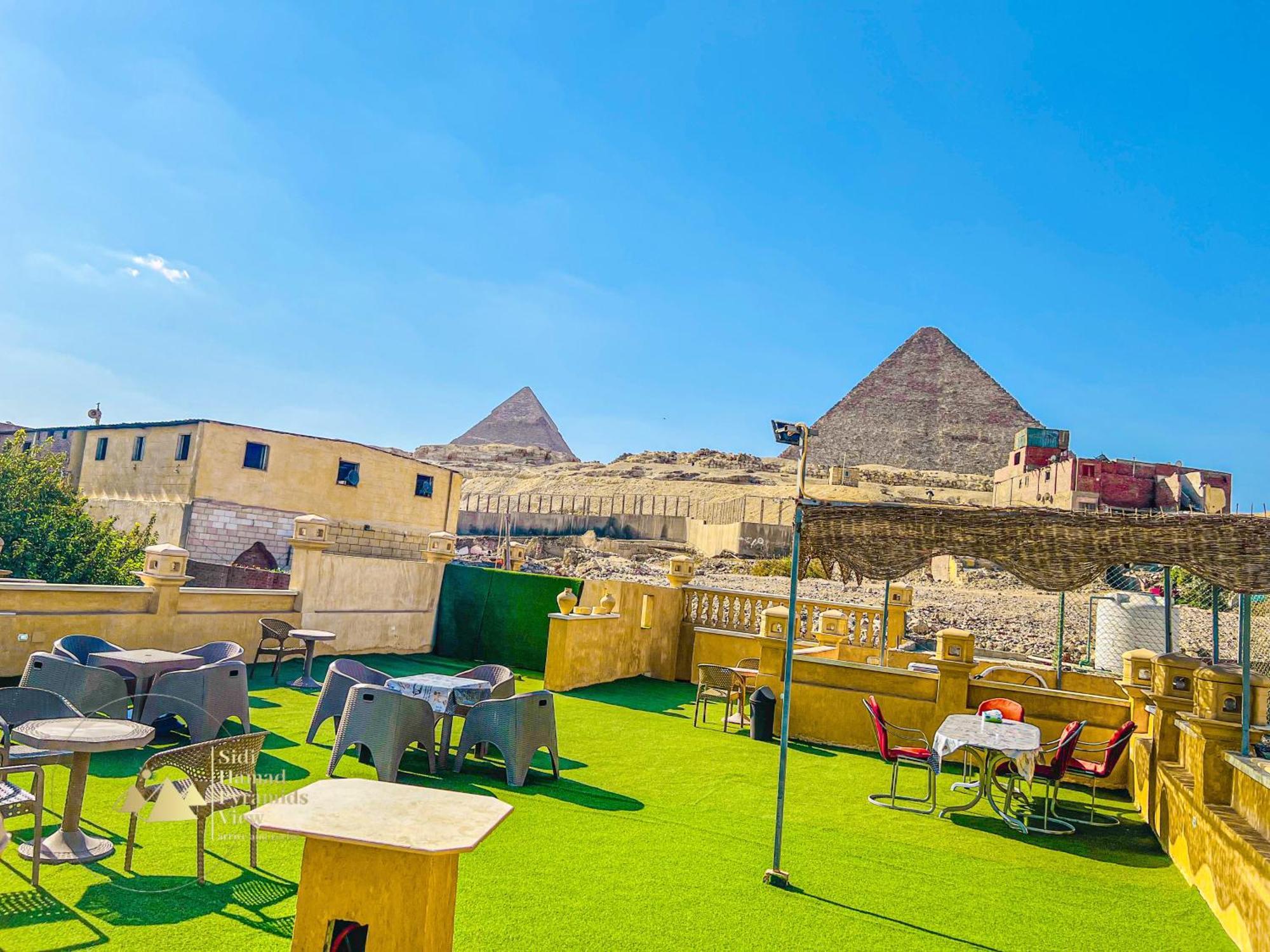 Sidi Hamad Pyramids View Hotel Kafret el-Gabal Buitenkant foto