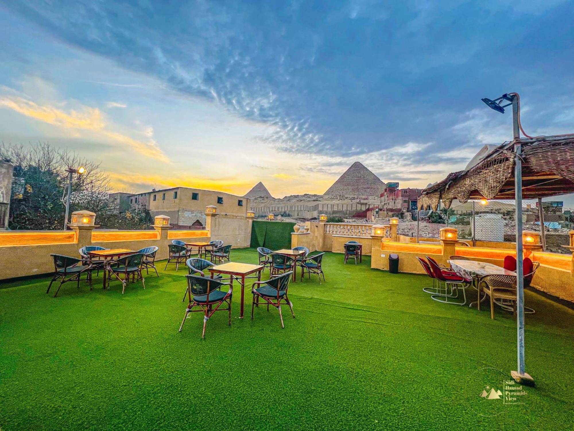 Sidi Hamad Pyramids View Hotel Kafret el-Gabal Buitenkant foto