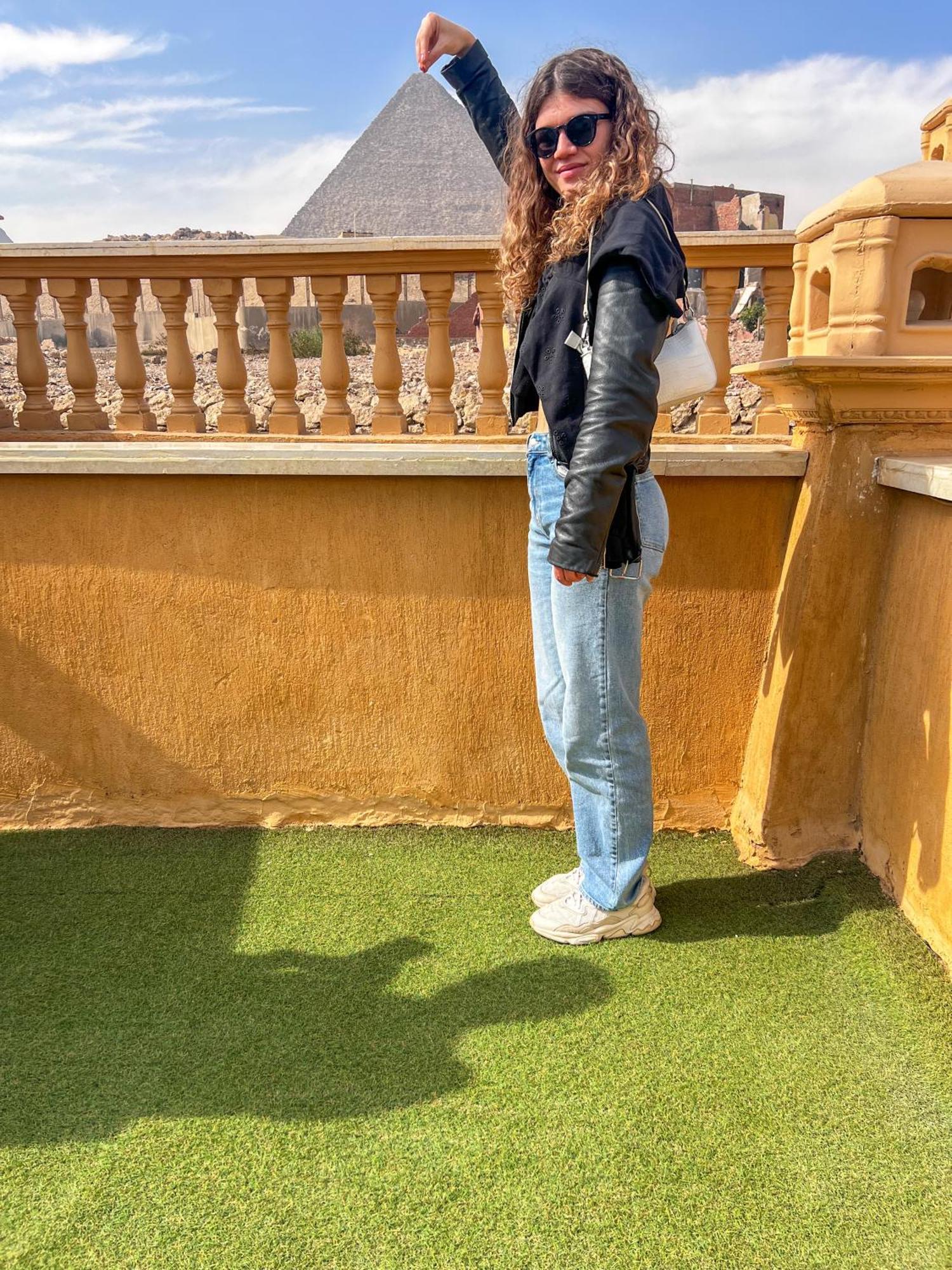 Sidi Hamad Pyramids View Hotel Kafret el-Gabal Buitenkant foto